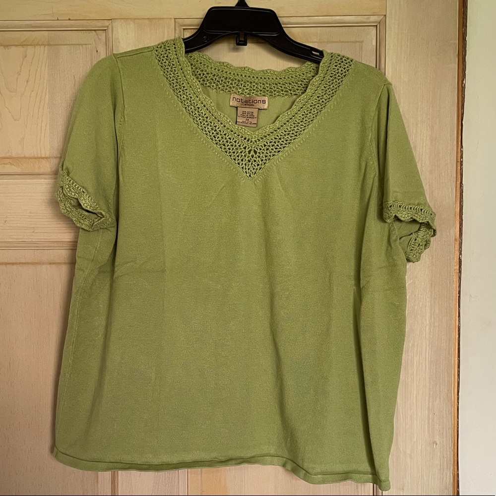 Notations woman size 2X sweater